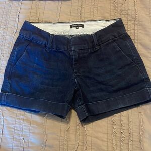 Dear John Dark Mid-rise Denim Shorts